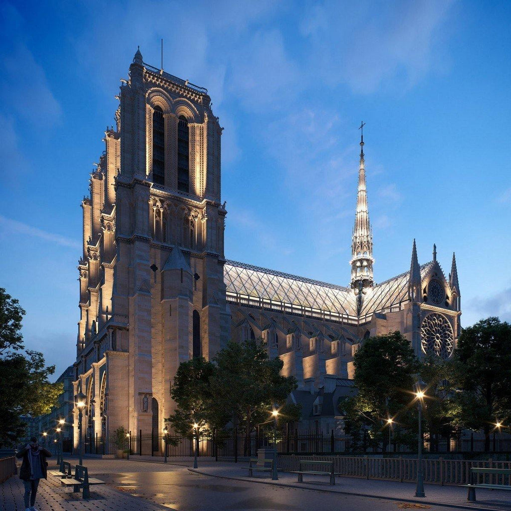 Would Notre Dame Cathedral Be Rebuilt With A Stunning Glass Roof? - Astarin Chimes