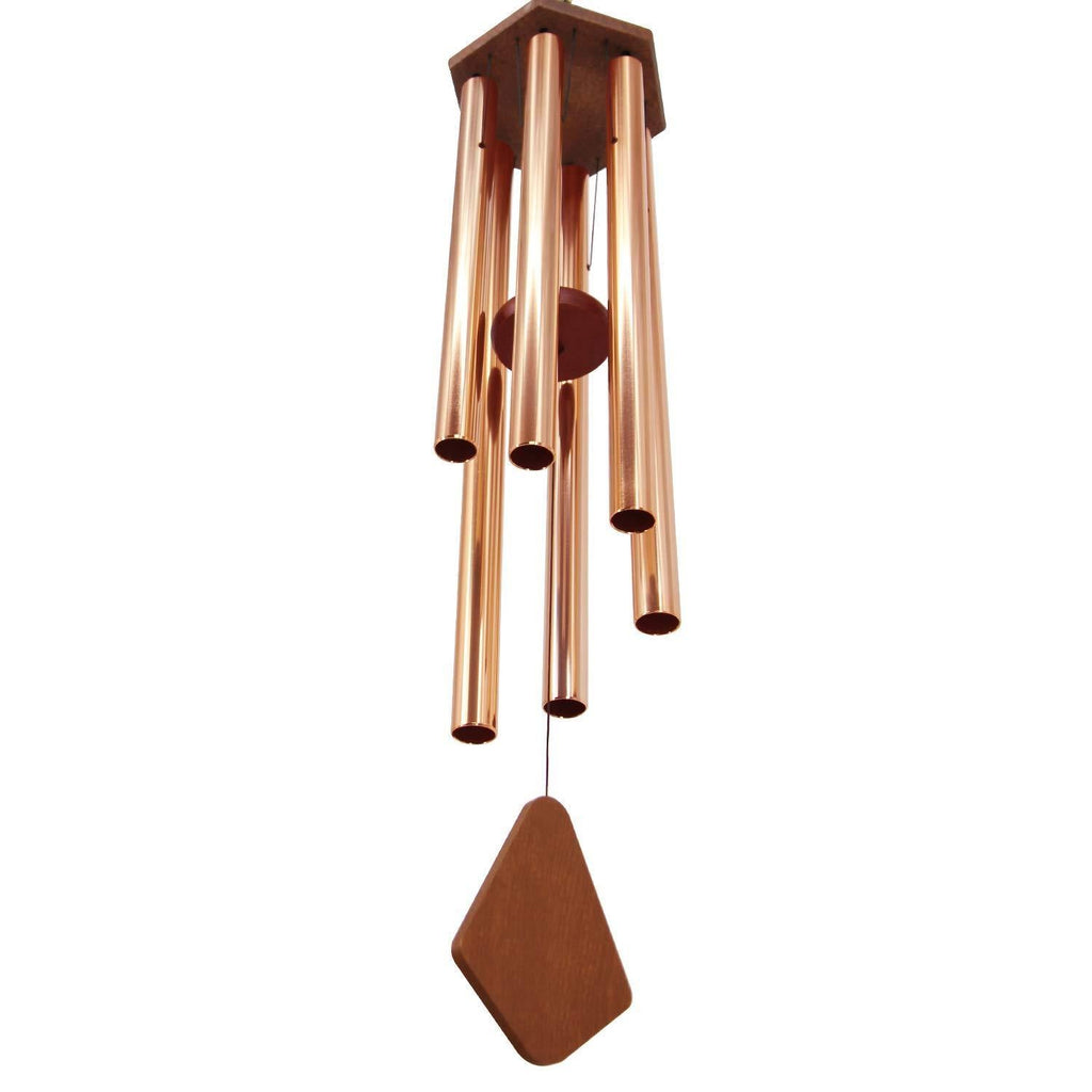 Beech Wood Series Wind Chimes- 24/28/36/42 Inch Rose Gold