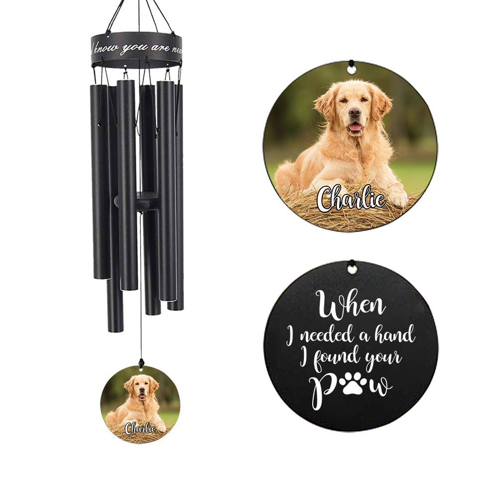 Personalized Pet Memorial Wind Chimes, Lose of Pet Memorial Wind Chime，Pet Memorial Gift ，In Loving Memory