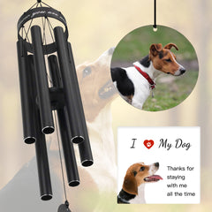 Personalized Pet Memorial Wind Chimes, Lose of Pet Memorial Wind Chime，Pet Memorial Gift ，Sympathy Wind Chime