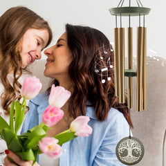 Personalized Family Name Wind Chimes For Mother's Day-Puzzle Piece Sign
