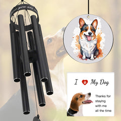 Personalized Pet Memorial Wind Chimes, Lose of Pet Memorial Wind Chime,Pet loss Gift