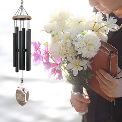 ASTARIN Personalized Wind Chimes Outdoor Deep Tone, 35'' Customized Memorial WindChimes for Loss of Loved One, Melody Wind Chime Unique as Sympathy Gift