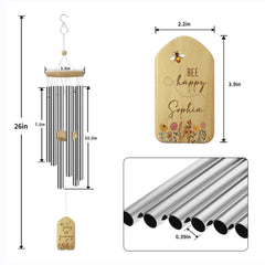Astarin Personalized 26-inch Wind Chime,Blessing Gifts,birthday present,Encouraging Gifts for Friends