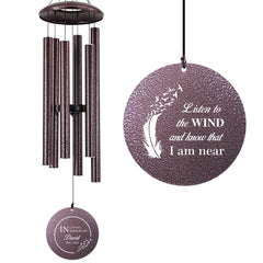 Personalized Memorial Gift Wind Chimes-36/45 Inch, 6 Tubes, Bronze