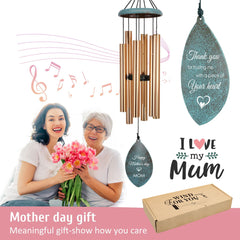 Personalized Wind Chimes for mother, Gift for Loved One,mother's day gift.express your gratitude and love