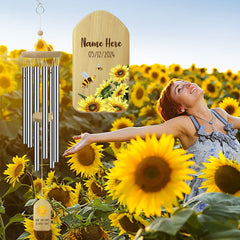 Personalized 26-inch Wind Chime, a Perfect Choice for Lovers and Mothers on Valentine's Day and Anniversaries,gift for mother orGive gifts for dad,birthday gift