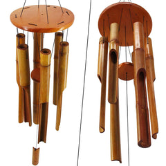 Bamboo Series Wind Chimes- 36 Inch, 6 Tubes