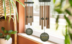 Personalized Mother's Day Wind Chimes-36 inch, 5 Tubes, Gold-Tree of Life Design, Mother's  Day Flowers