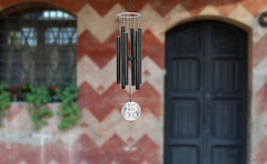 Personalized Memorial Wind Chimes-36/45 Inch, 6 Tubes, Hummingbird Series