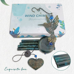 Ecology Series-Hummingbird - 29 Inch, 4 Tubes,Metal Wind Chimes
