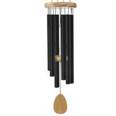 Astarin Personalized Memorial Wind Chime - 30 inch, 6 Barrels, 4 Colors, Designed Custom Gifts, Tribute Gifts（wings）