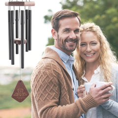 Personalized Anniversary Wind Chimes-30/44 Inch, 6 Tubes,5 Colors-Wedding Anniversary Gift