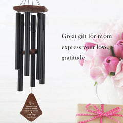 Personalized Mother's Day Gift Wind Chimes-30/44 Inch, 6 Tubes,5 Colors-Thank You Mom - Astarin