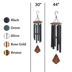 Personalized Retirement Gift Wind Chimes -30/44 Inch, 6 Tubes, 5 Colors-Gift For Teacher